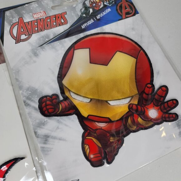 Set Of 3 Justice League & Avengers Iron-On Patches  Superman Iron Man Joker - Picture 4 of 4